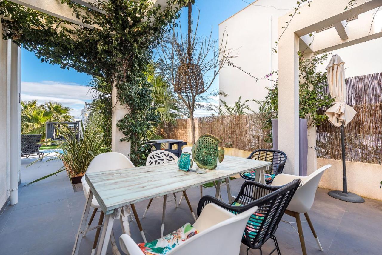 Villa 11 Oasis Del Mare, 5Min Strand, Wifi, Klima, Fussbodenheizung Sa Ràpita Buitenkant foto